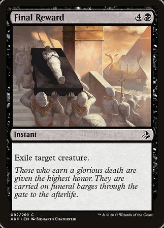 Final Reward [Amonkhet] | Exor Games Truro