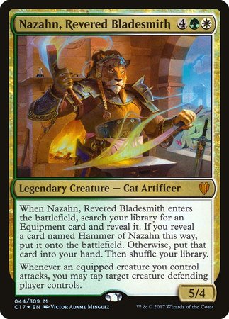 Nazahn, Revered Bladesmith [Commander 2017] | Exor Games Truro
