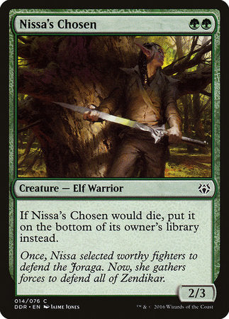 Nissa's Chosen [Duel Decks: Nissa vs. Ob Nixilis] | Exor Games Truro