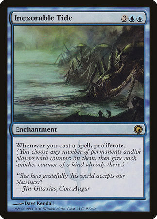 Inexorable Tide [Scars of Mirrodin] | Exor Games Truro