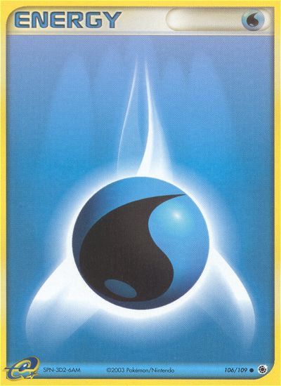 Water Energy (106/109) [EX: Ruby & Sapphire] | Exor Games Truro