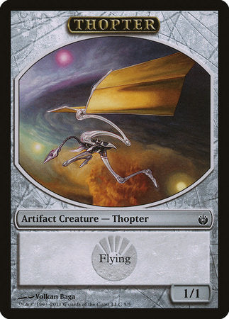 Thopter Token [Mirrodin Besieged Tokens] | Exor Games Truro