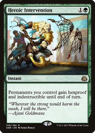 Heroic Intervention [Aether Revolt] | Exor Games Truro