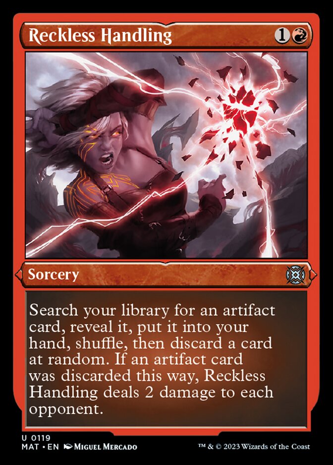 Reckless Handling (Foil Etched) [March of the Machine: The Aftermath] | Exor Games Truro