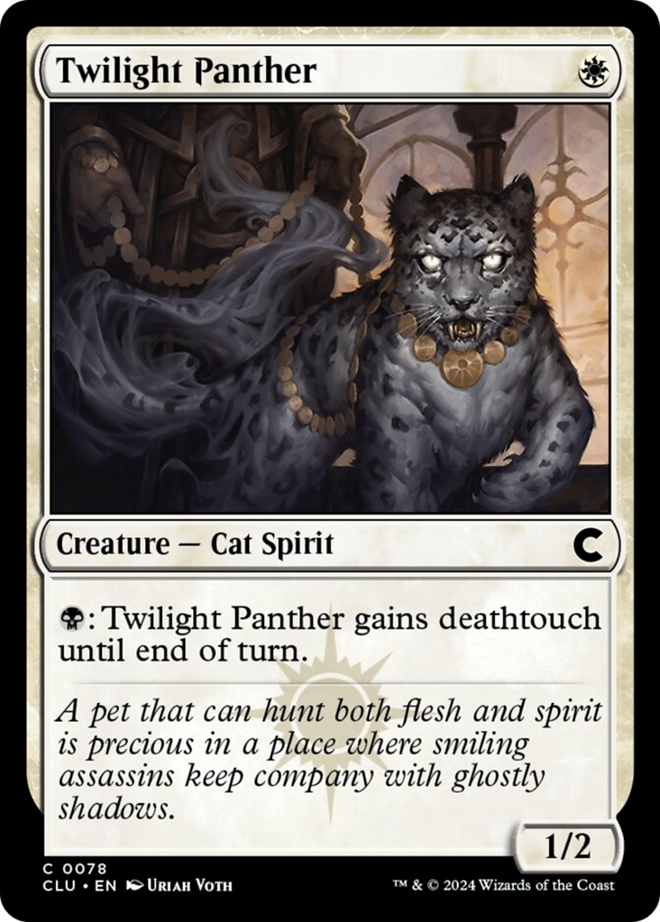 Twilight Panther [Ravnica: Clue Edition] | Exor Games Truro