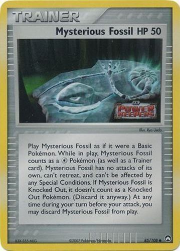 Mysterious Fossil (85/108) (Stamped) [EX: Power Keepers] | Exor Games Truro