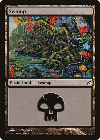 Swamp (291) [Lorwyn] | Exor Games Truro