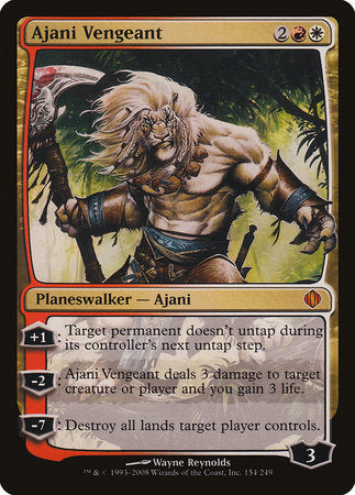 Ajani Vengeant [Shards of Alara] | Exor Games Truro