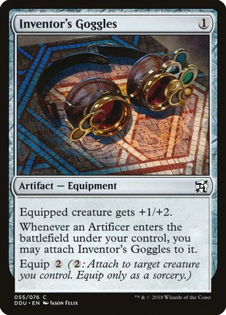 Inventor's Goggles [Duel Decks: Elves vs. Inventors] | Exor Games Truro