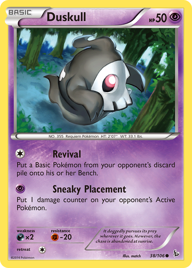 Duskull (38/106) [XY: Flashfire] | Exor Games Truro