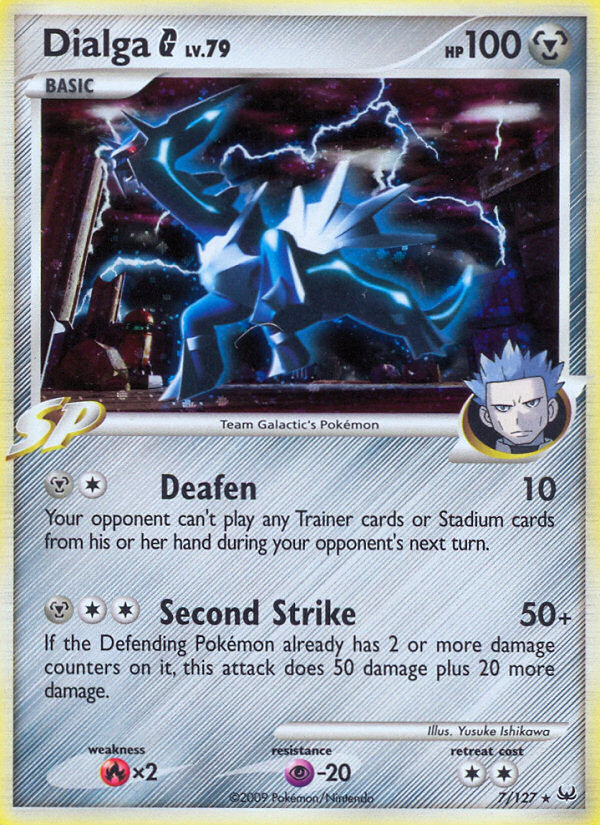 Dialga G (7/127) [Platinum: Base Set] | Exor Games Truro