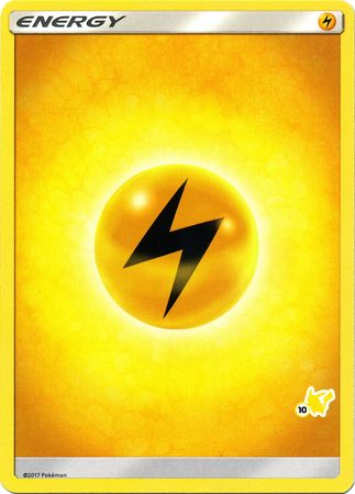 Lightning Energy (Pikachu Stamp #10) [Battle Academy 2020] | Exor Games Truro