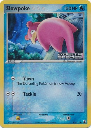 Slowpoke (83/113) (Stamped) [EX: Delta Species] | Exor Games Truro