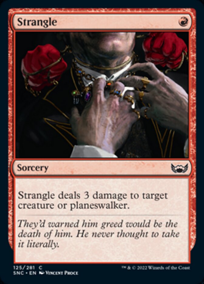 Strangle [Streets of New Capenna] | Exor Games Truro