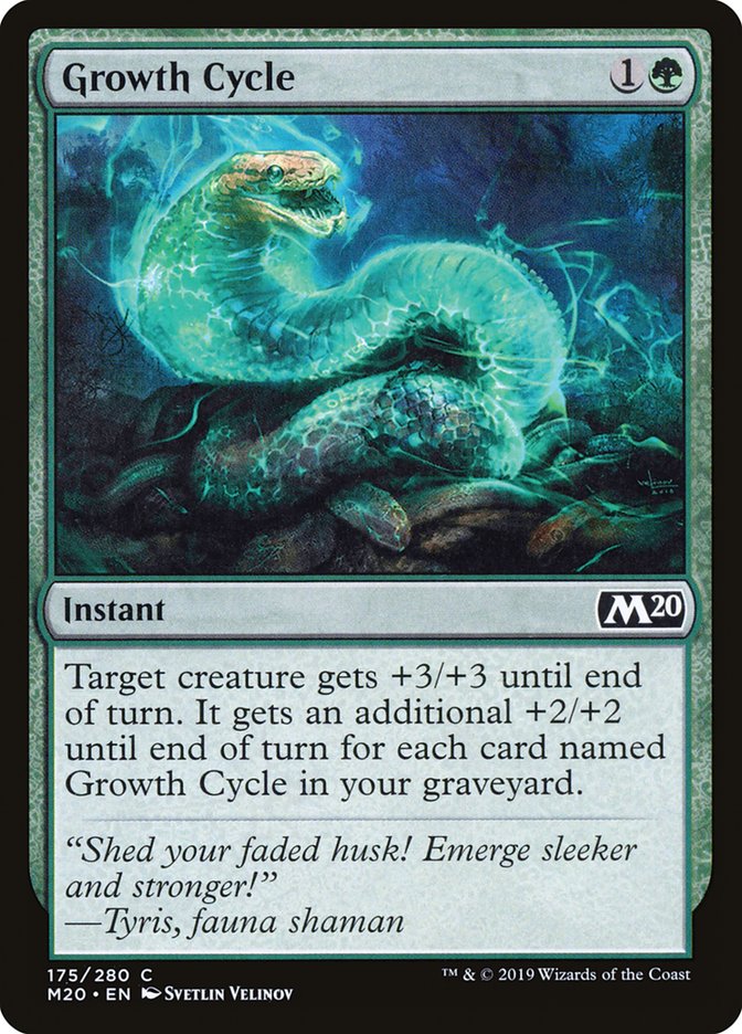 Growth Cycle [Core Set 2020] | Exor Games Truro