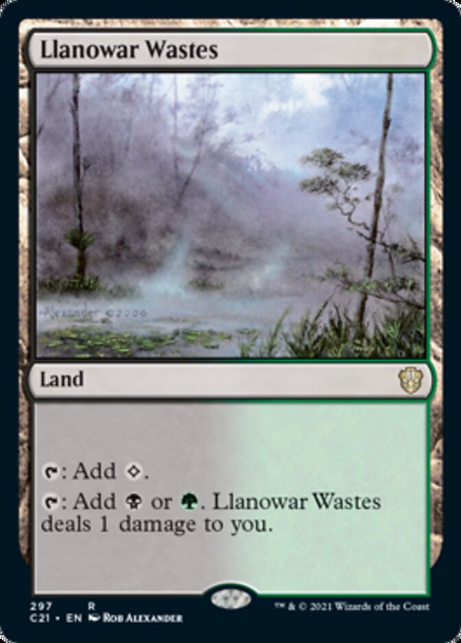 Llanowar Wastes [Commander 2021] | Exor Games Truro