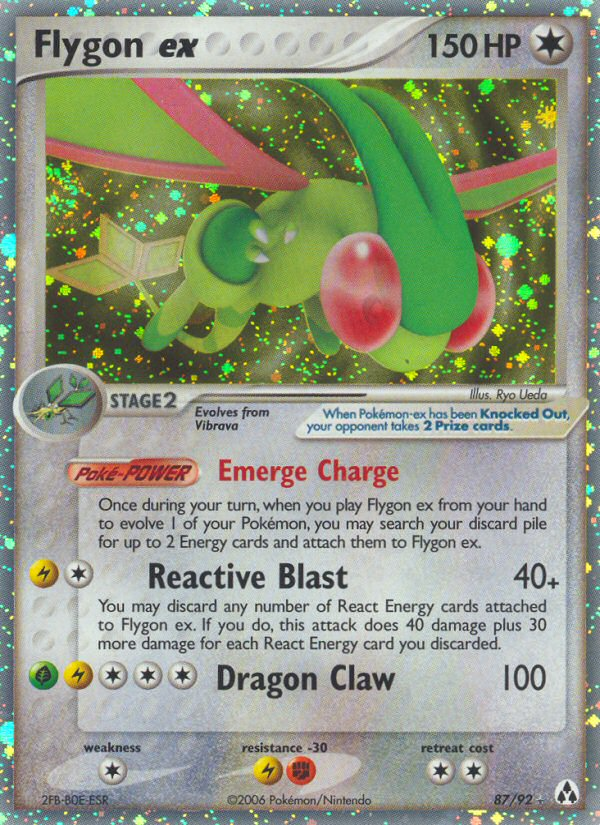 Flygon ex (87/92) [EX: Legend Maker] | Exor Games Truro