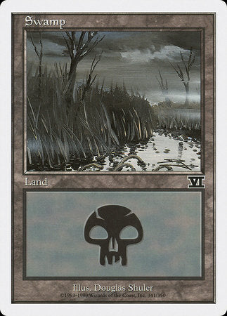 Swamp (341) [Classic Sixth Edition] | Exor Games Truro