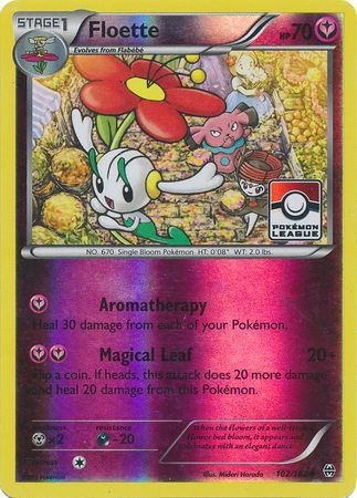 Floette (102/162) (League Promo) [XY: BREAKthrough] | Exor Games Truro