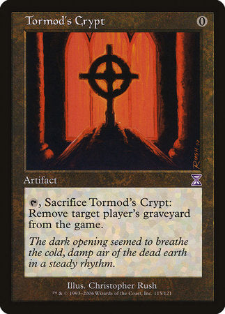 Tormod's Crypt [Time Spiral Timeshifted] | Exor Games Truro