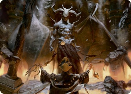 Ormendahl, the Corrupter Art Card [Innistrad: Midnight Hunt Art Series] | Exor Games Truro