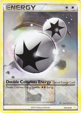 Double Colorless Energy (103/123) (League Promo) [HeartGold & SoulSilver: Base Set] | Exor Games Truro