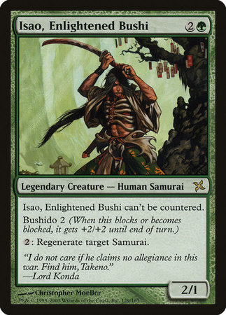 Isao, Enlightened Bushi [Betrayers of Kamigawa] | Exor Games Truro