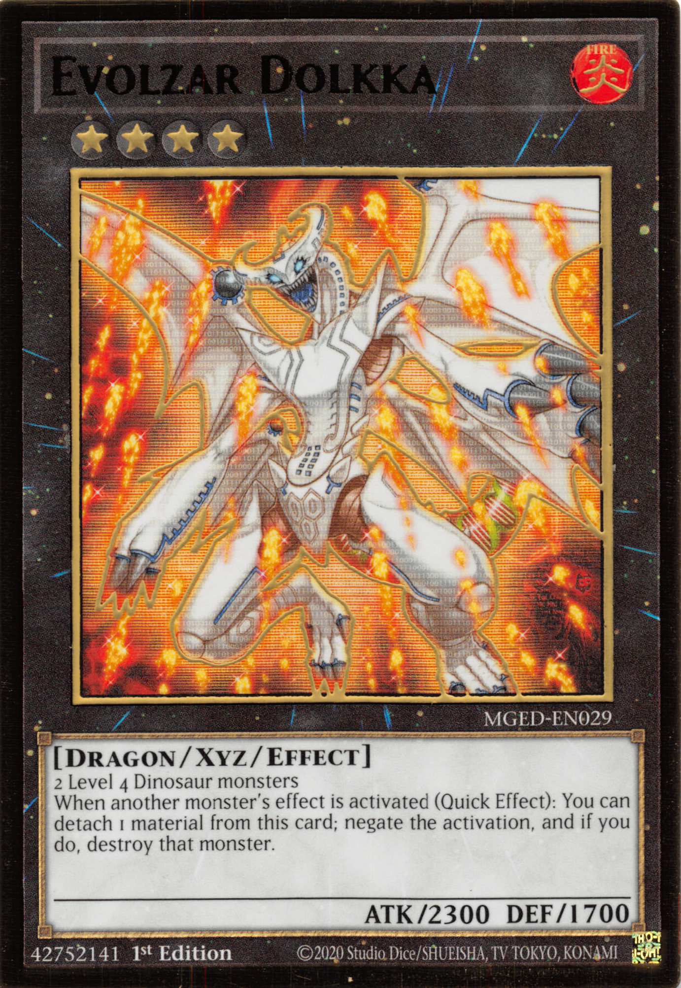 Evolzar Dolkka [MGED-EN029] Gold Rare | Exor Games Truro