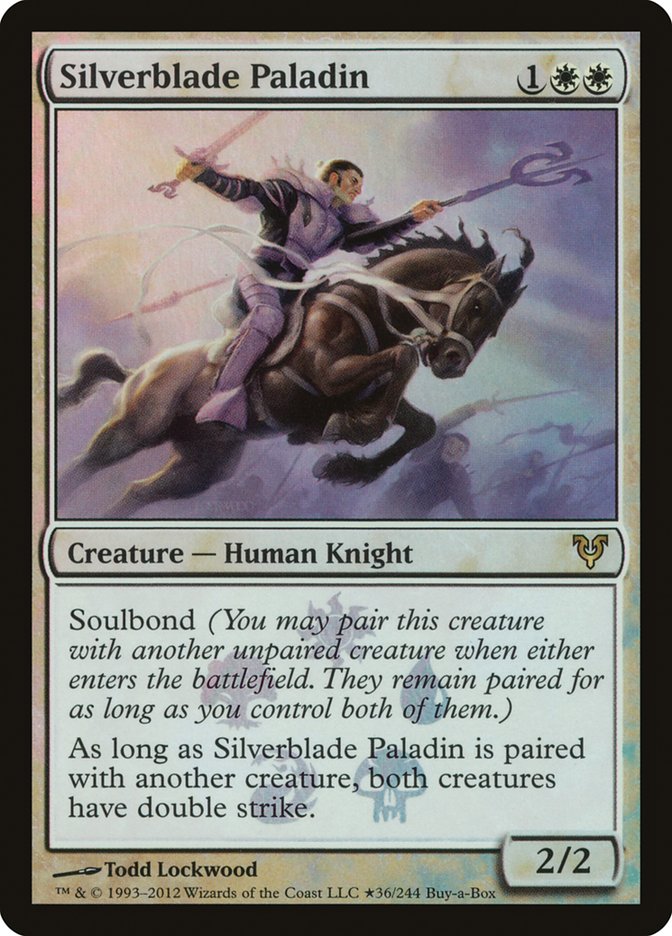 Silverblade Paladin (Buy-A-Box) [Avacyn Restored Promos] | Exor Games Truro