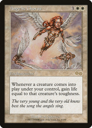 Angelic Chorus [Urza's Saga] | Exor Games Truro