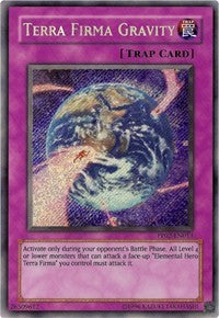 Terra Firma Gravity [PP02-EN013] Secret Rare | Exor Games Truro