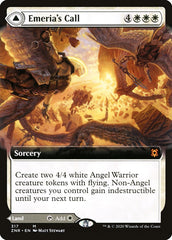 Emeria's Call // Emeria, Shattered Skyclave (Extended Art) [Zendikar Rising] | Exor Games Truro