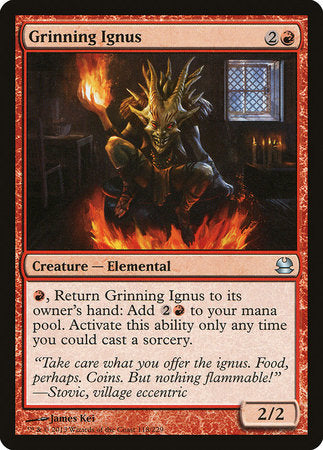 Grinning Ignus [Modern Masters] | Exor Games Truro