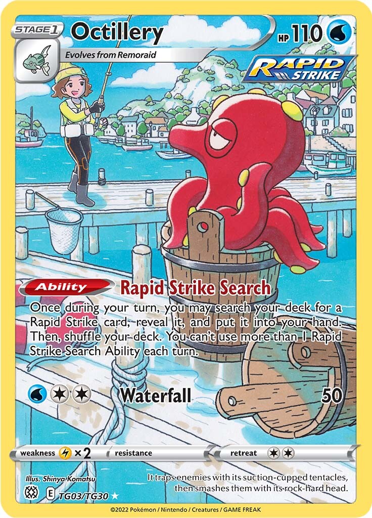 Octillery (TG03/TG30) [Sword & Shield: Brilliant Stars] | Exor Games Truro