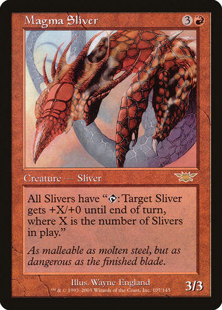 Magma Sliver [Legions] | Exor Games Truro