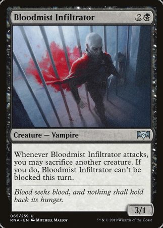 Bloodmist Infiltrator [Ravnica Allegiance] | Exor Games Truro