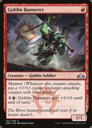 Goblin Banneret [Guilds of Ravnica] | Exor Games Truro