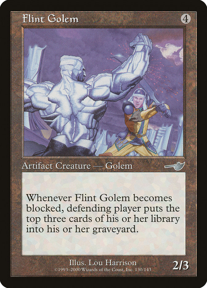 Flint Golem [Nemesis] | Exor Games Truro