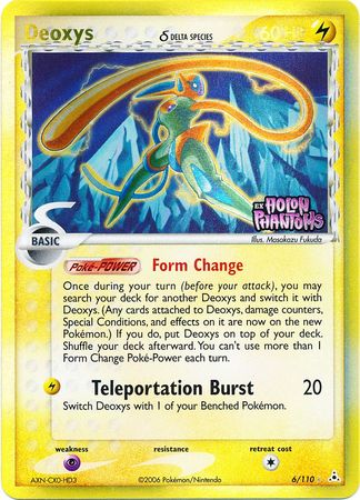 Deoxys (6/110) (Delta Species) (Stamped) [EX: Holon Phantoms] | Exor Games Truro