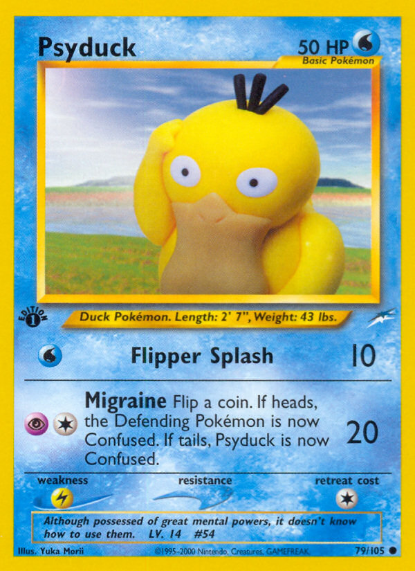 Psyduck (79/105) [Neo Destiny 1st Edition] | Exor Games Truro
