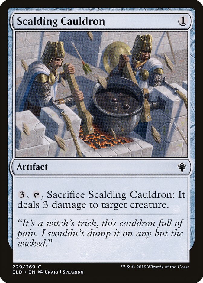 Scalding Cauldron [Throne of Eldraine] | Exor Games Truro