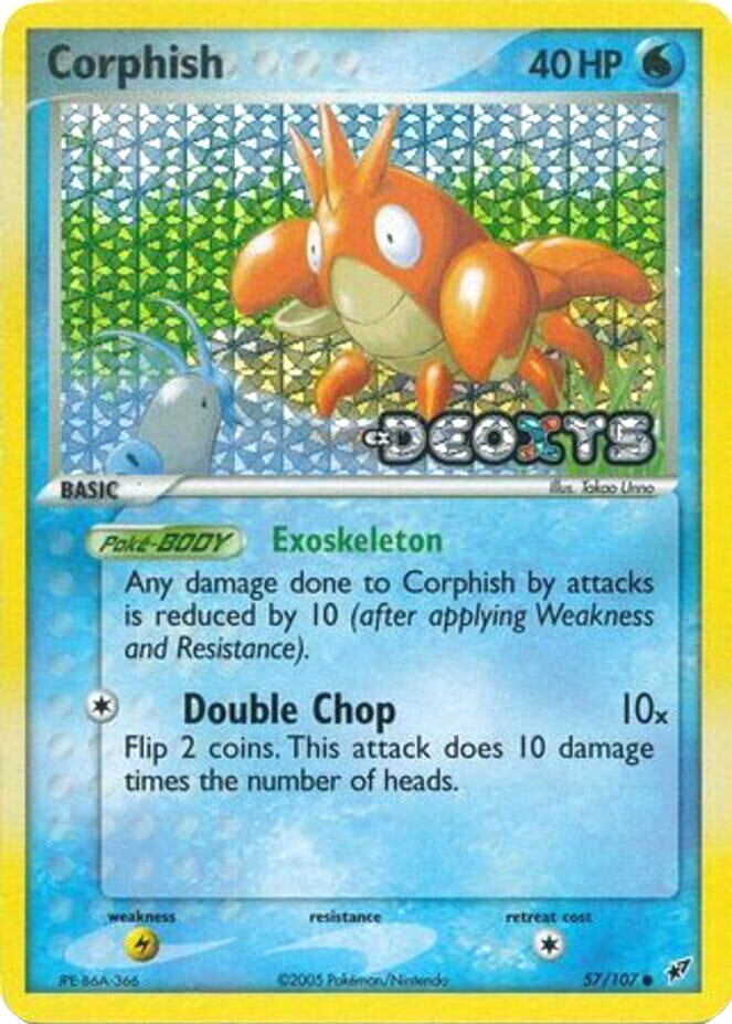 Corphish (57/107) (Stamped) [EX: Deoxys] | Exor Games Truro