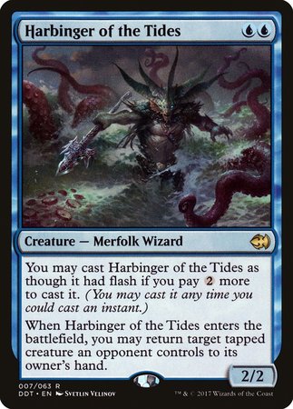 Harbinger of the Tides [Duel Decks: Merfolk vs. Goblins] | Exor Games Truro