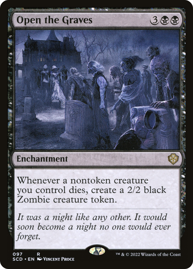Open the Graves [Starter Commander Decks] | Exor Games Truro