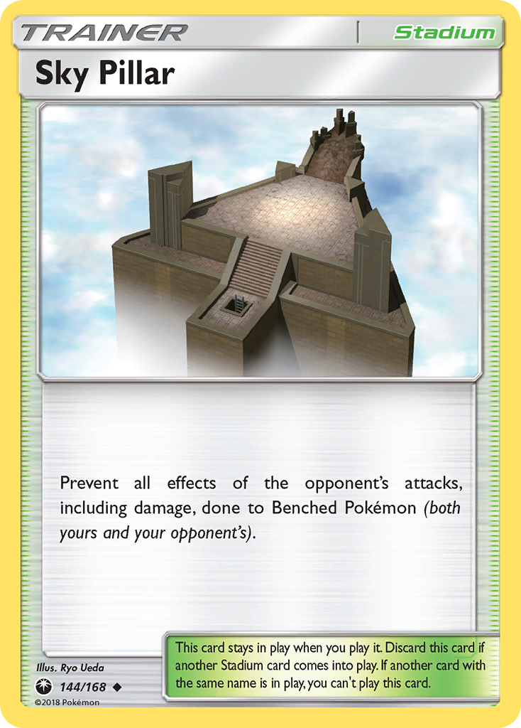 Sky Pillar (144/168) [Sun & Moon: Celestial Storm] | Exor Games Truro