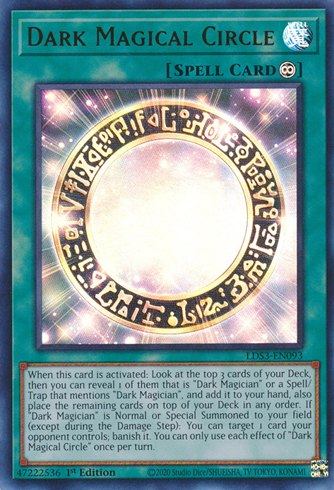 Dark Magical Circle [LDS3-EN093] Ultra Rare | Exor Games Truro