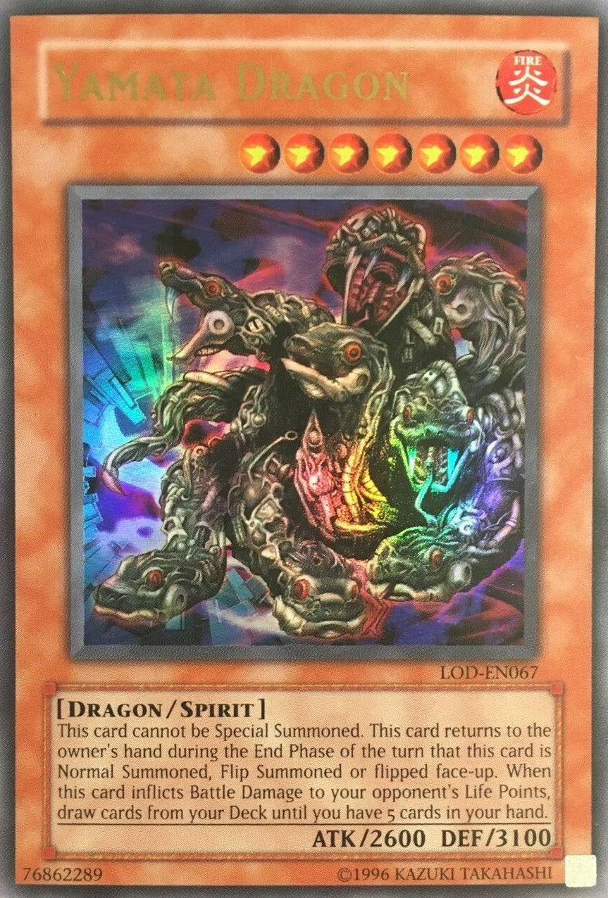 Yamata Dragon [LOD-EN067] Ultra Rare | Exor Games Truro