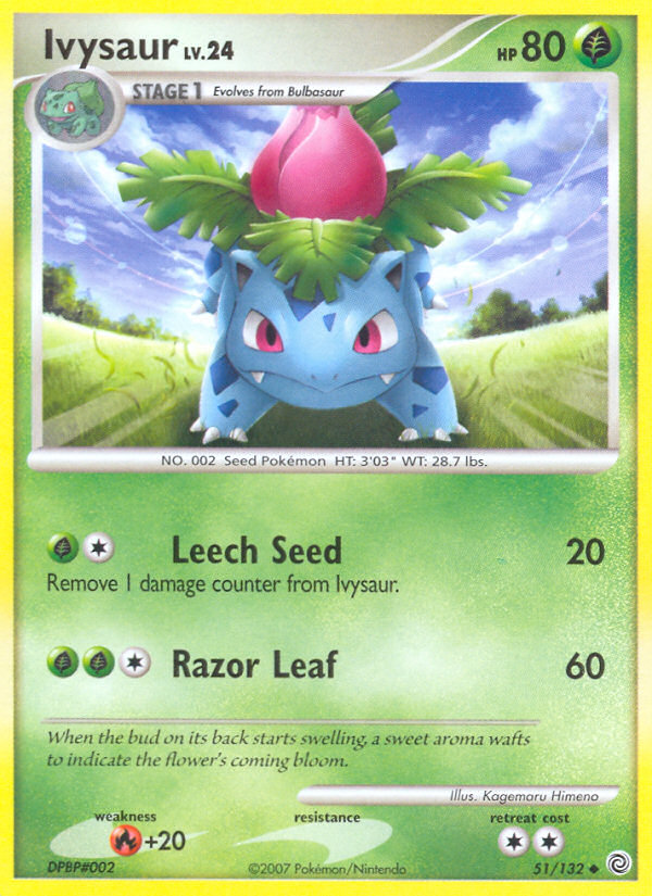 Ivysaur (51/132) [Diamond & Pearl: Secret Wonders] | Exor Games Truro