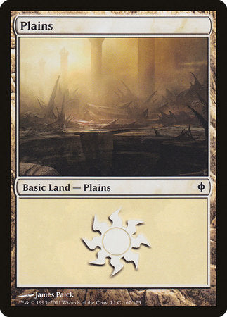 Plains (167) [New Phyrexia] | Exor Games Truro