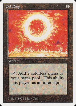 Sol Ring [Summer Magic / Edgar] | Exor Games Truro